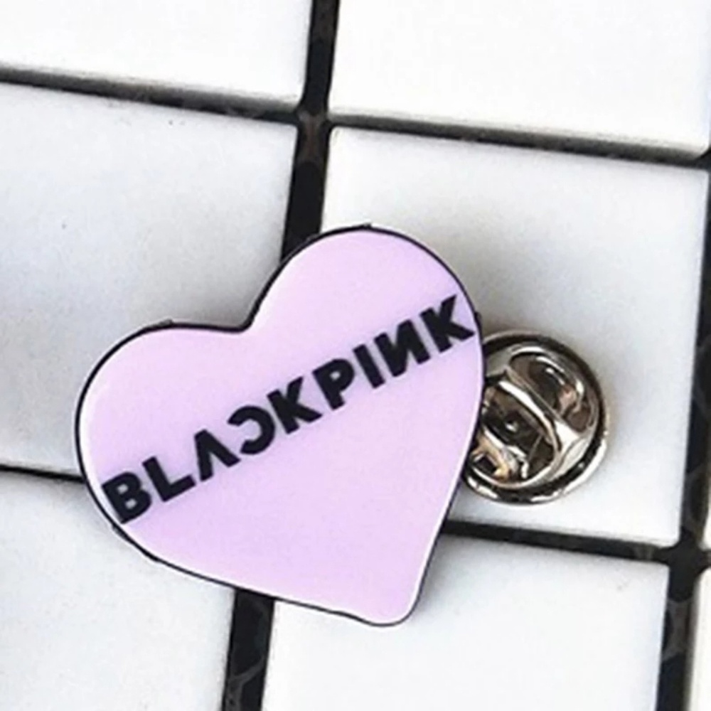 Kpop Blackpink Black Pink Album Brooch Pin Badge